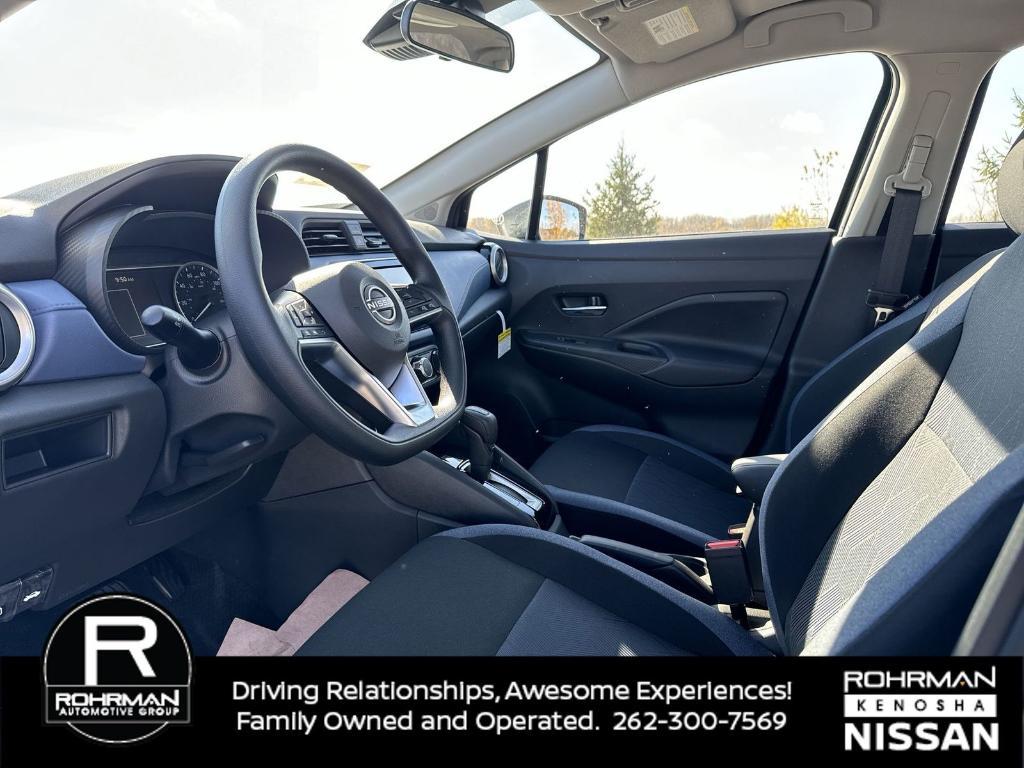 new 2025 Nissan Versa car, priced at $16,850