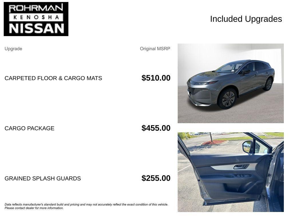 new 2025 Nissan Murano car, priced at $38,132