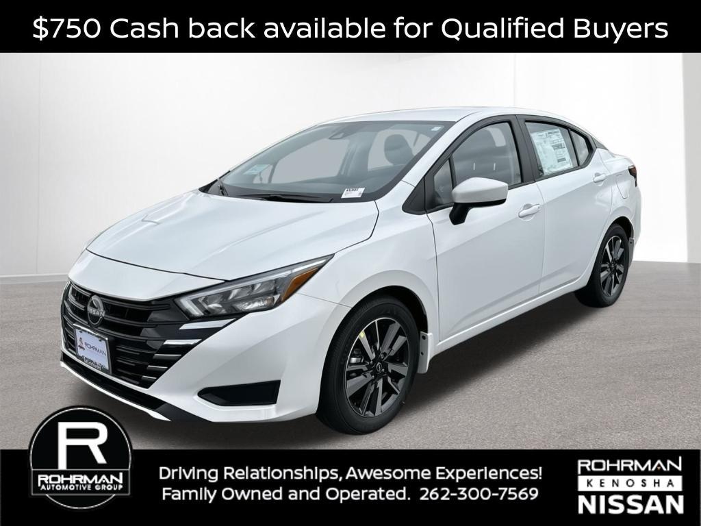 new 2025 Nissan Versa car, priced at $17,300