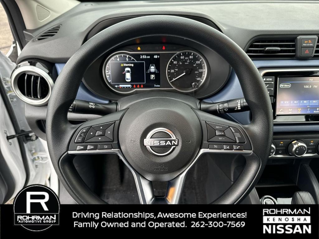 new 2025 Nissan Versa car, priced at $17,300