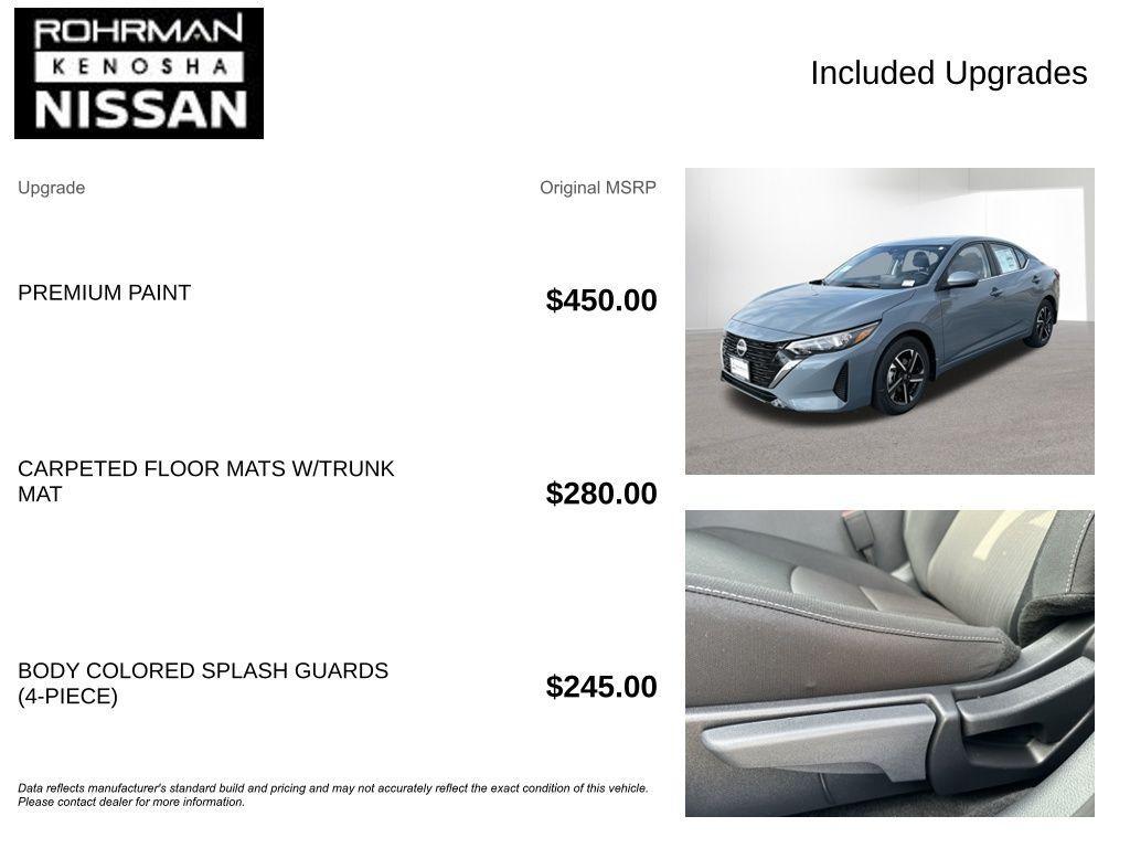 new 2025 Nissan Sentra car, priced at $19,265