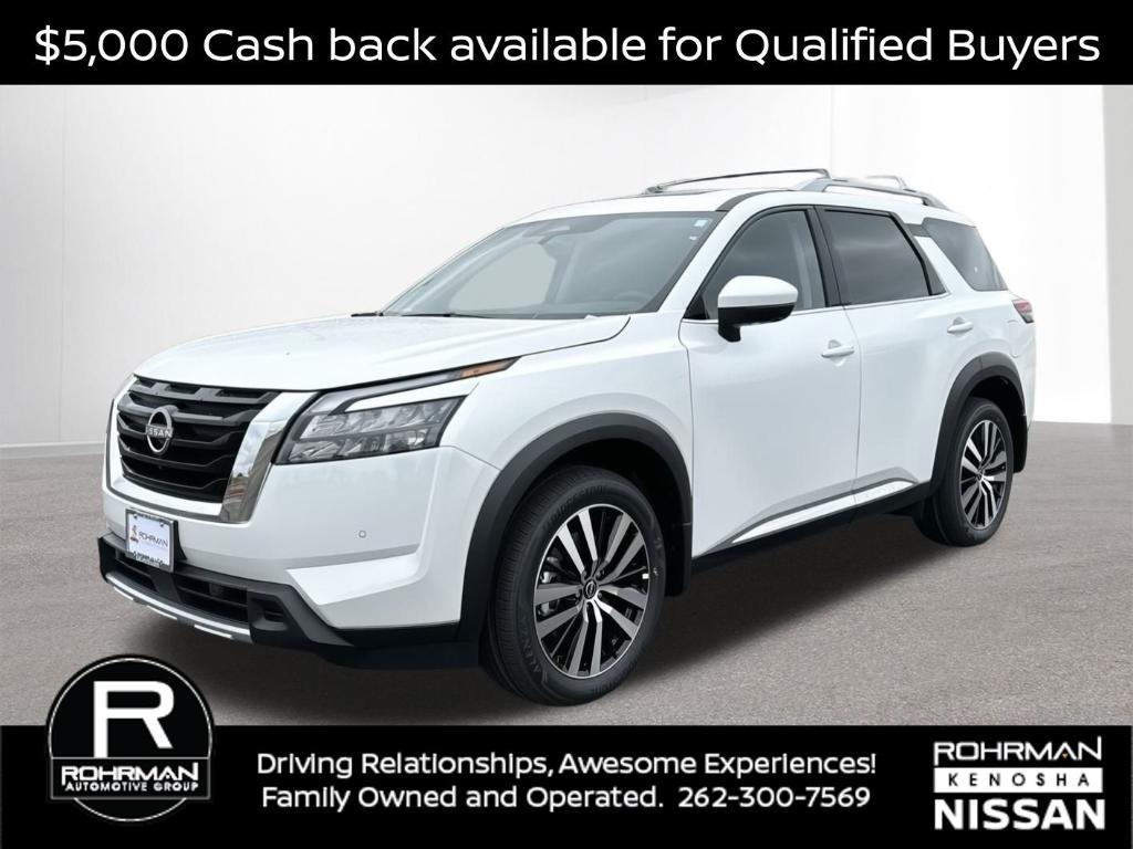 new 2025 Nissan Pathfinder car, priced at $44,131