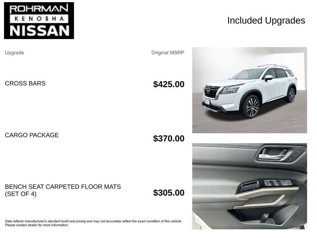 new 2025 Nissan Pathfinder car, priced at $44,131