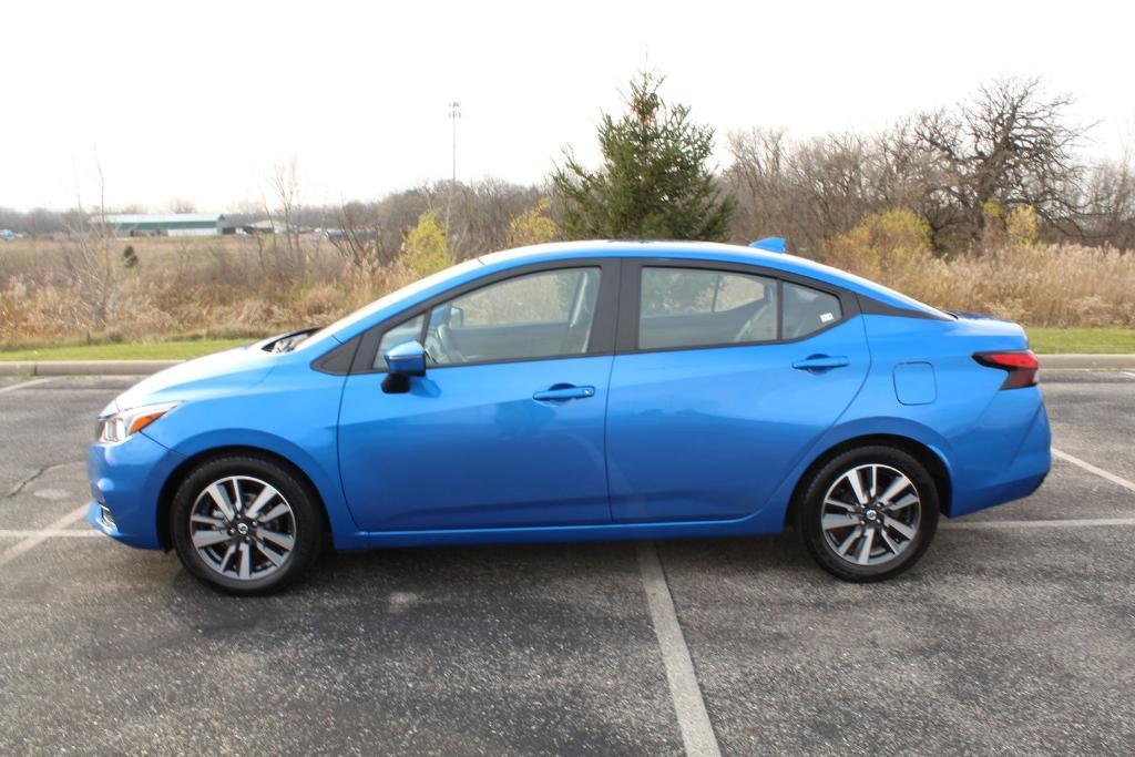 used 2021 Nissan Versa car, priced at $14,100