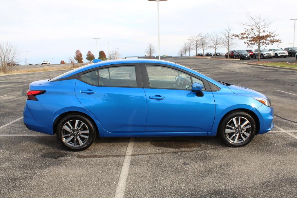 used 2021 Nissan Versa car, priced at $14,100