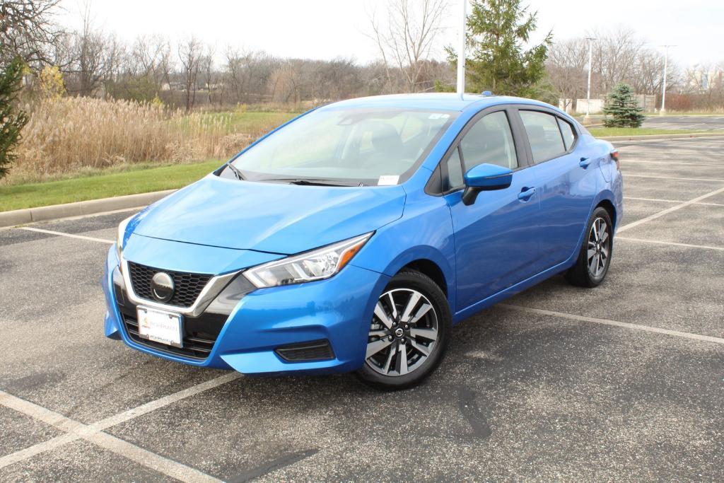 used 2021 Nissan Versa car, priced at $14,100