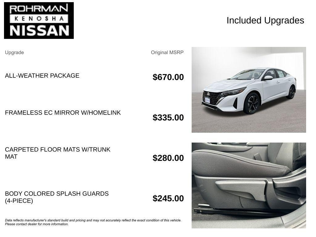 new 2025 Nissan Sentra car, priced at $19,770