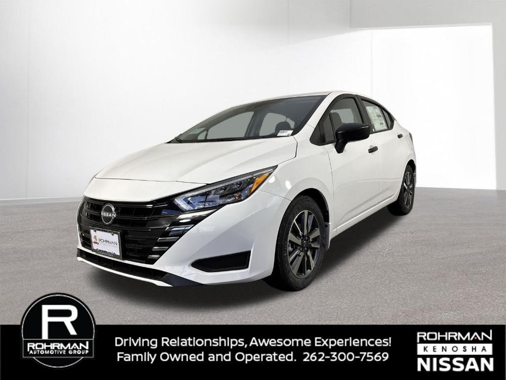 new 2025 Nissan Versa car, priced at $20,052