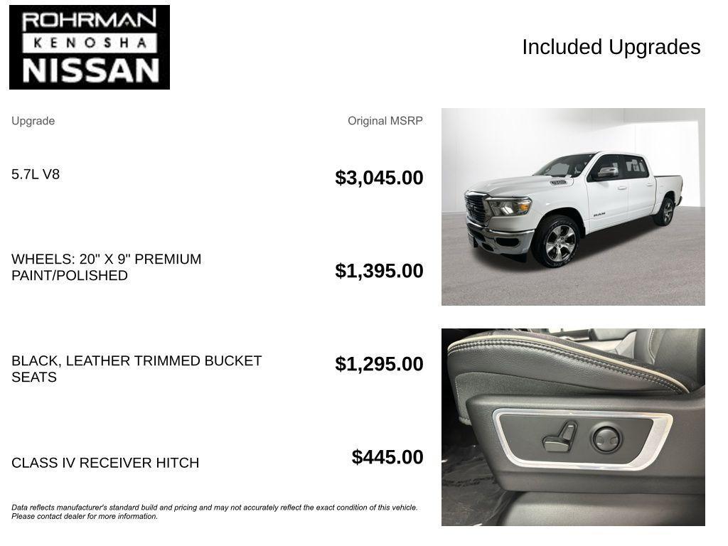 used 2023 Ram 1500 car, priced at $39,231