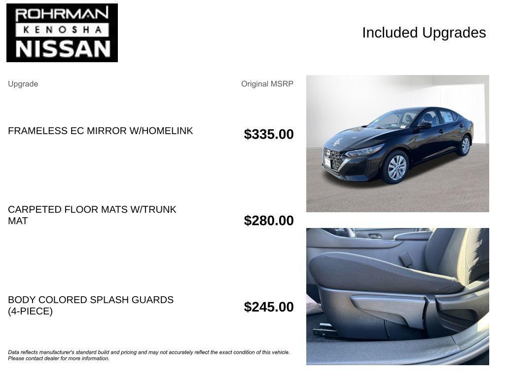 new 2025 Nissan Sentra car, priced at $18,230