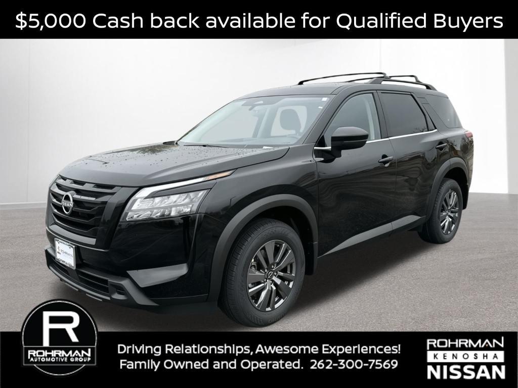 new 2025 Nissan Pathfinder car, priced at $32,775