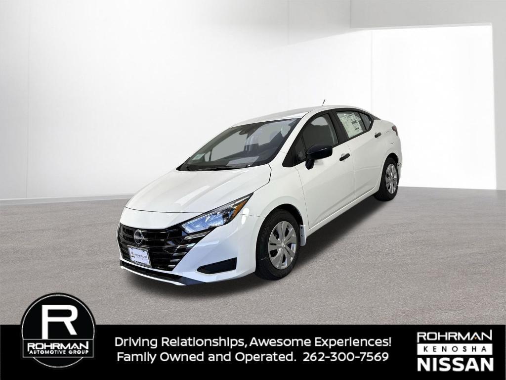 new 2025 Nissan Versa car, priced at $19,008
