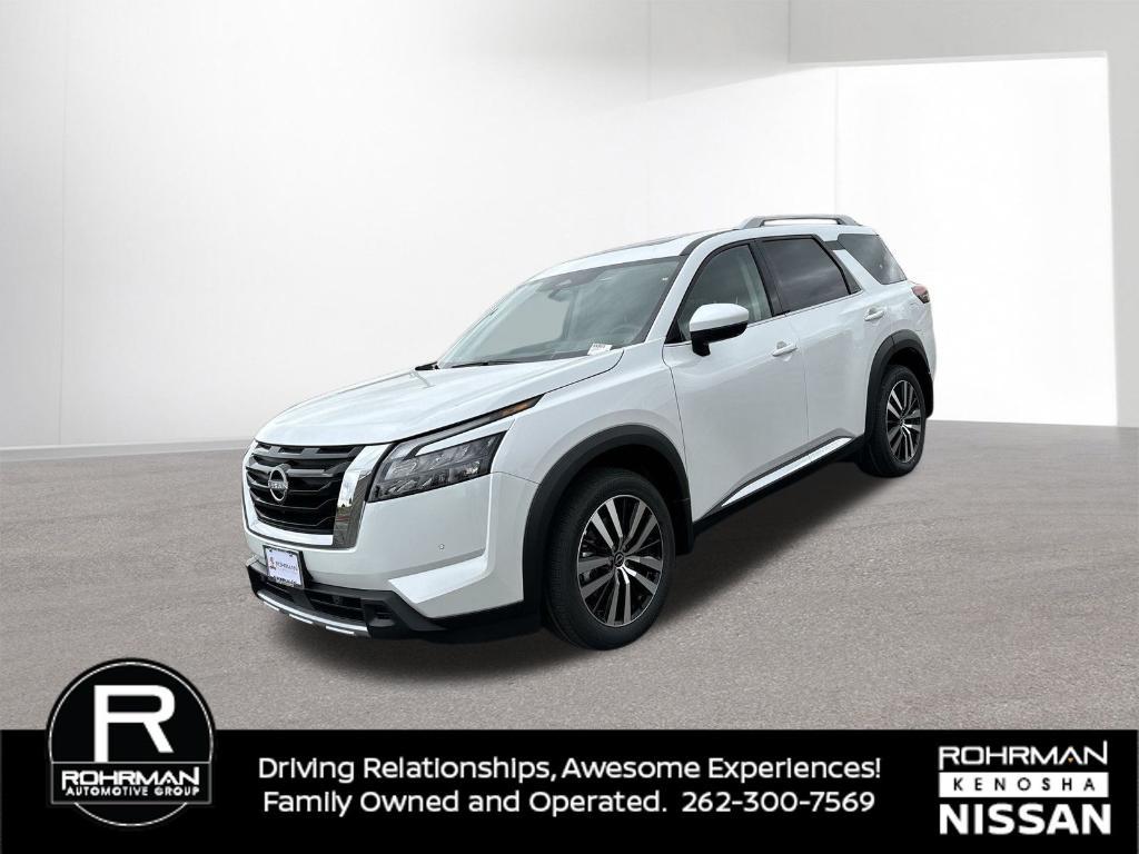 new 2025 Nissan Pathfinder car, priced at $43,846