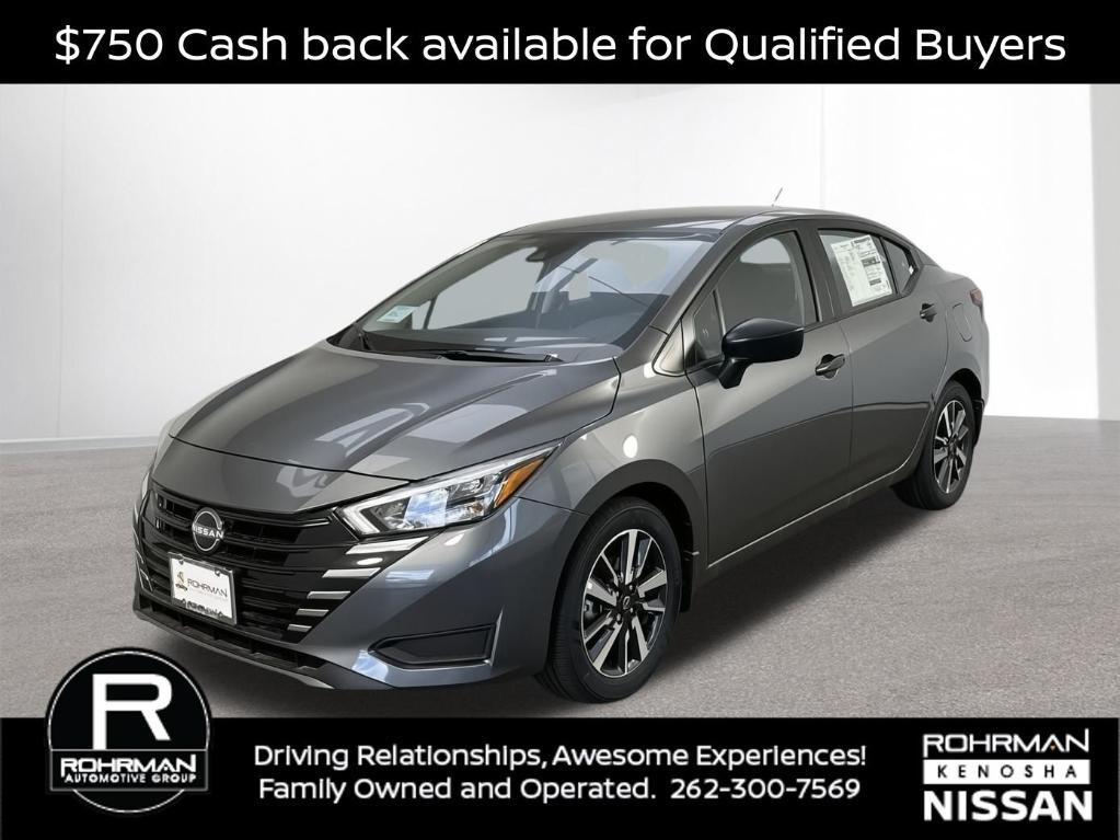 new 2025 Nissan Versa car, priced at $16,535