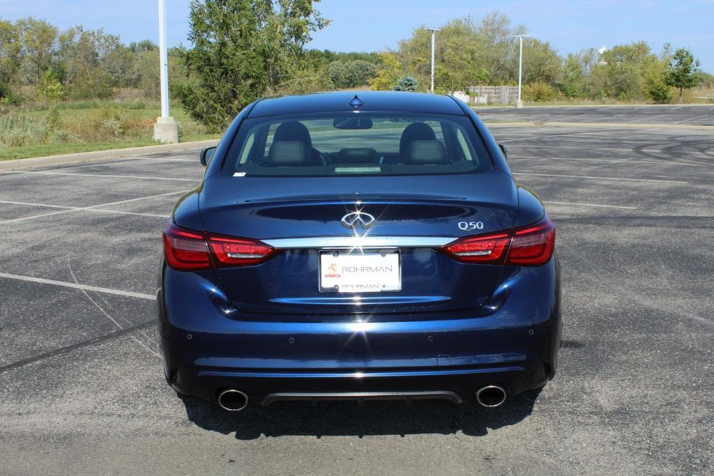 used 2021 INFINITI Q50 car, priced at $22,750