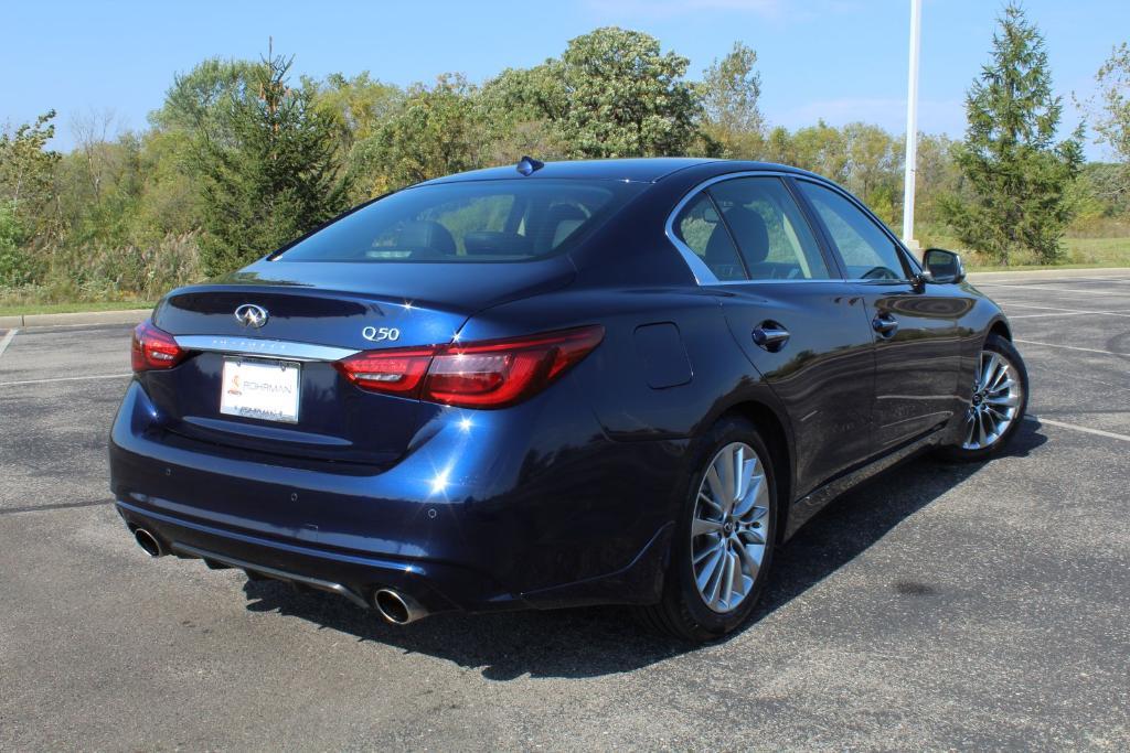 used 2021 INFINITI Q50 car, priced at $22,750