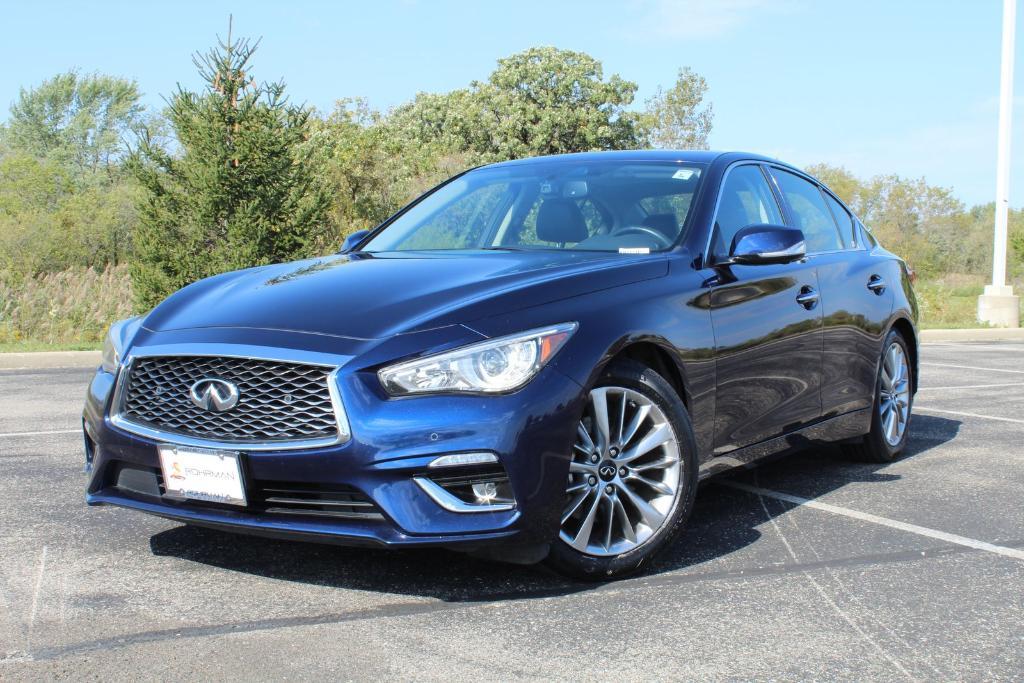 used 2021 INFINITI Q50 car, priced at $22,750