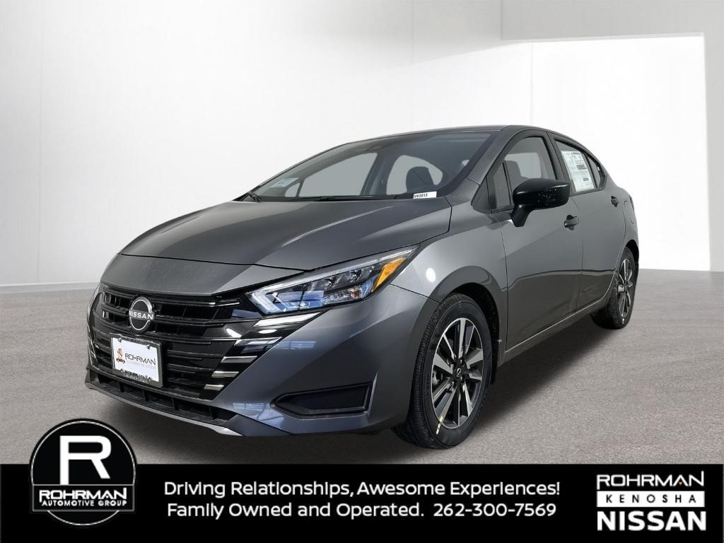 new 2025 Nissan Versa car, priced at $20,052