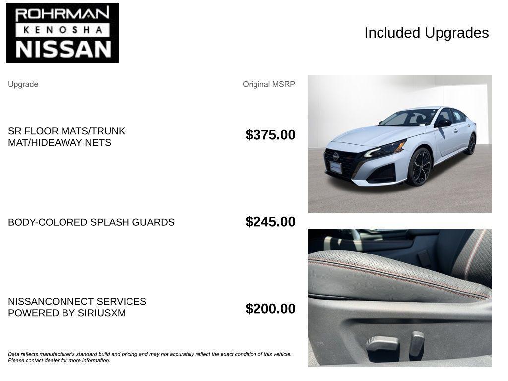 new 2025 Nissan Altima car, priced at $24,910