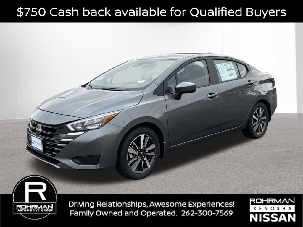 new 2025 Nissan Versa car, priced at $16,850