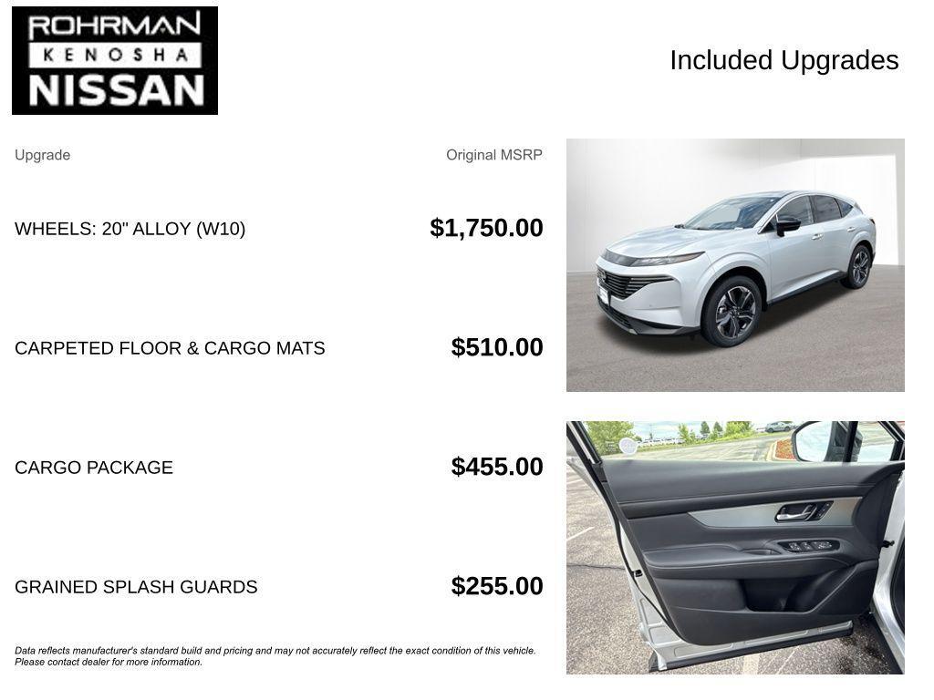 new 2025 Nissan Murano car, priced at $39,660