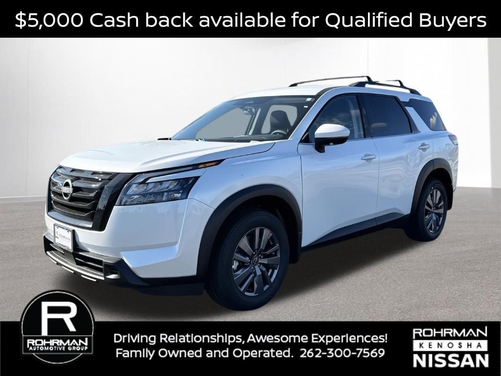 new 2025 Nissan Pathfinder car, priced at $33,225