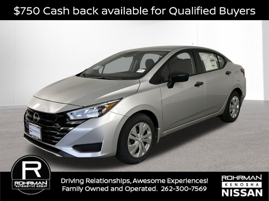 new 2025 Nissan Versa car, priced at $15,285
