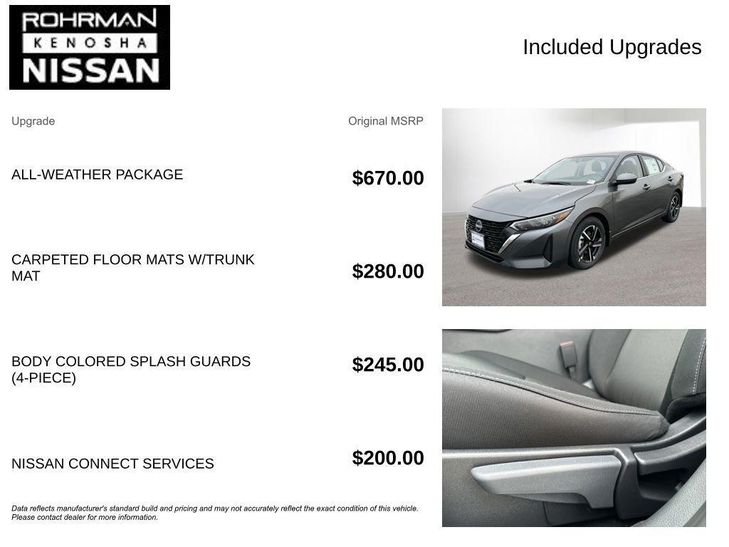 new 2025 Nissan Sentra car, priced at $19,685