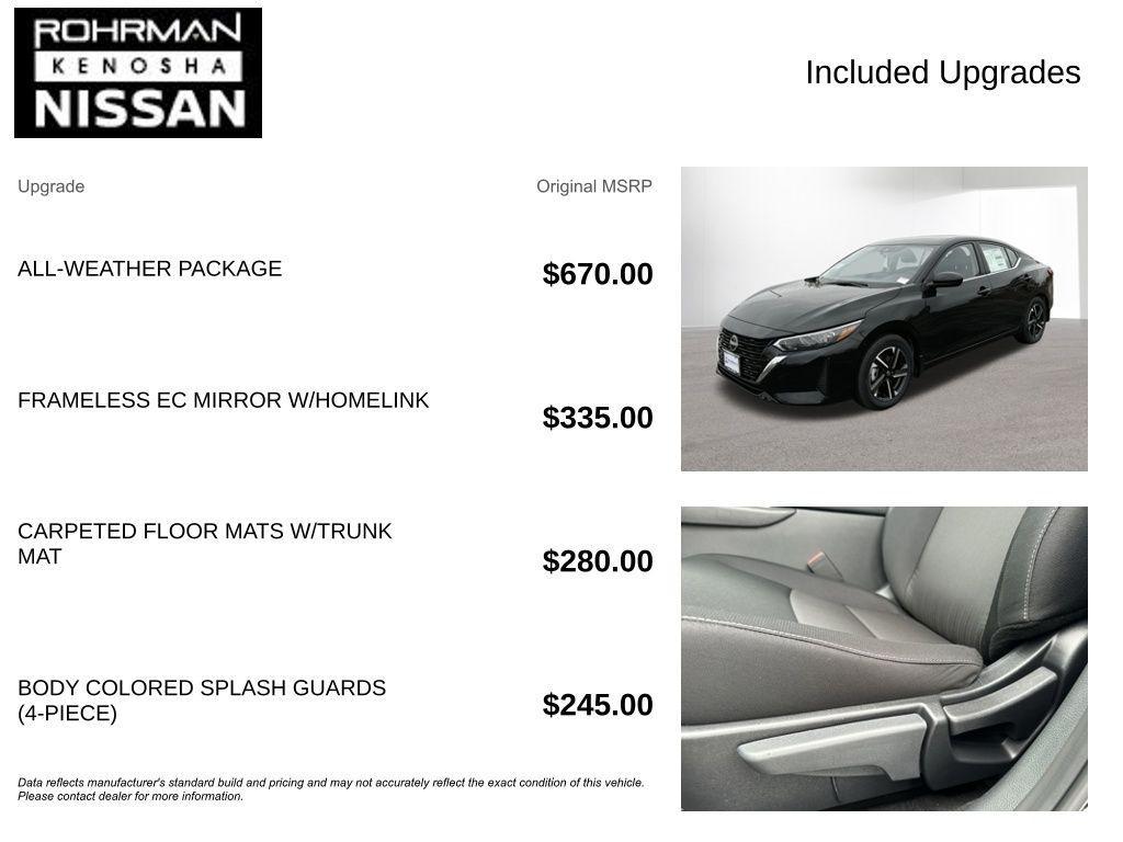 new 2025 Nissan Sentra car, priced at $19,770