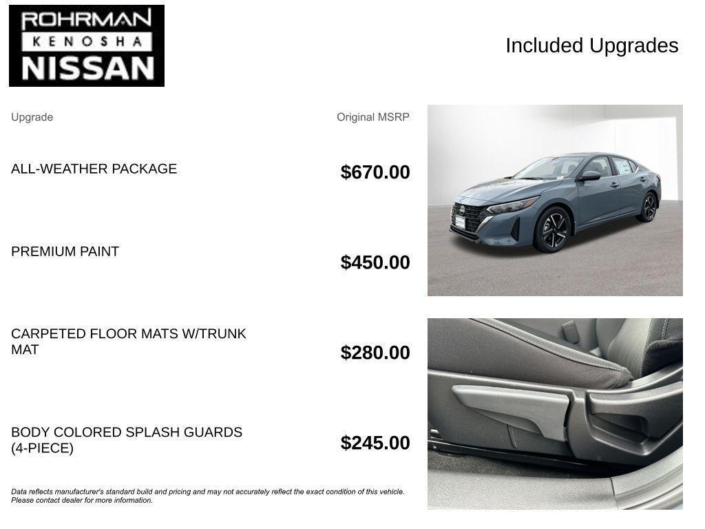 new 2025 Nissan Sentra car, priced at $19,950