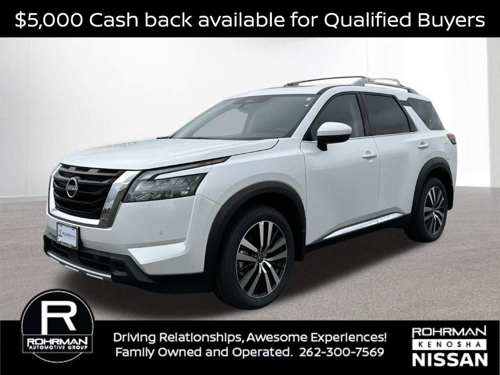 new 2025 Nissan Pathfinder car, priced at $44,131