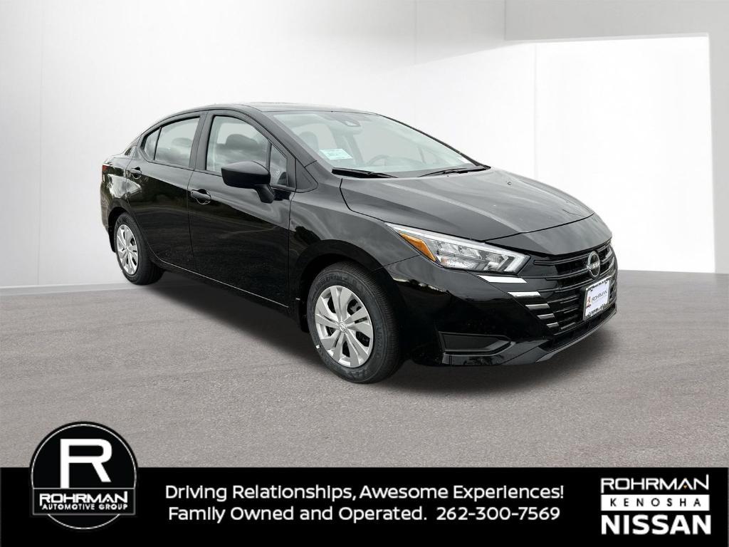 new 2025 Nissan Versa car, priced at $15,575