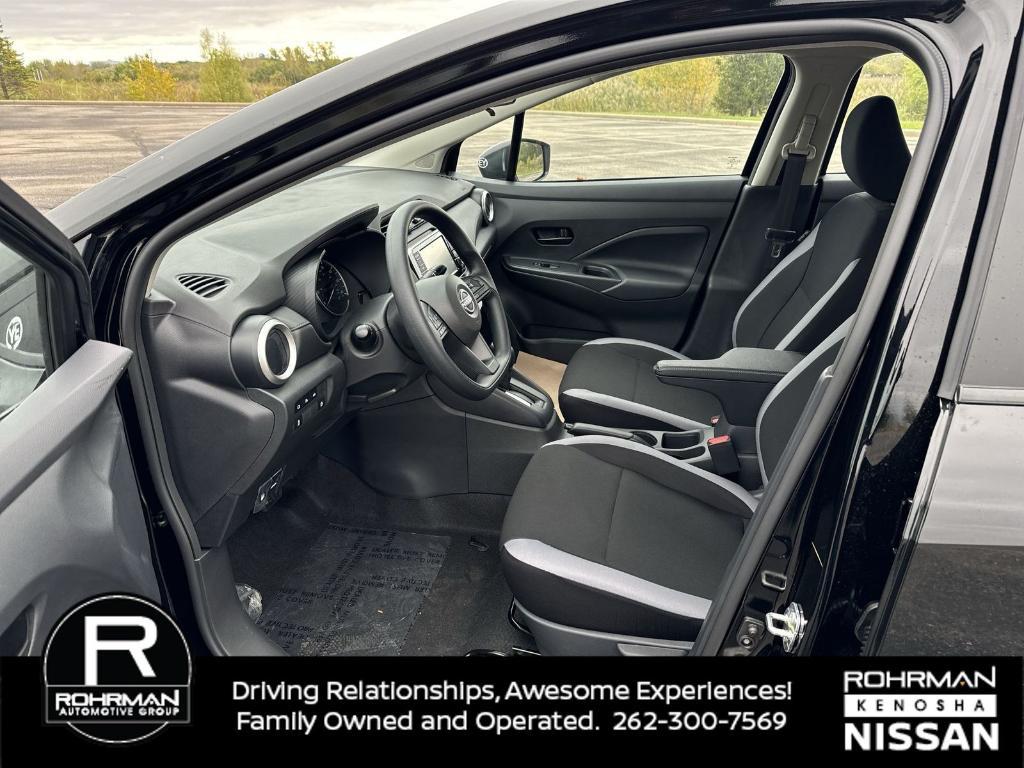 new 2025 Nissan Versa car, priced at $15,575
