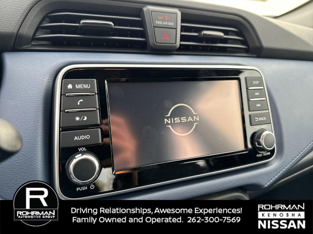 new 2025 Nissan Versa car, priced at $17,300