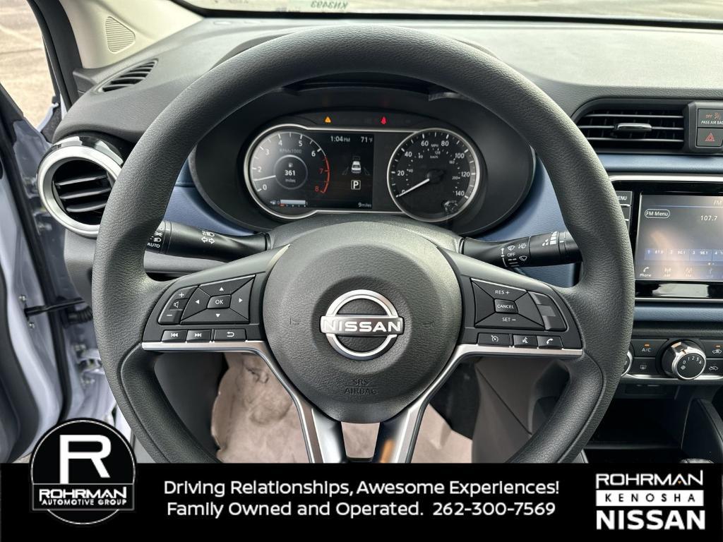 new 2025 Nissan Versa car, priced at $17,300