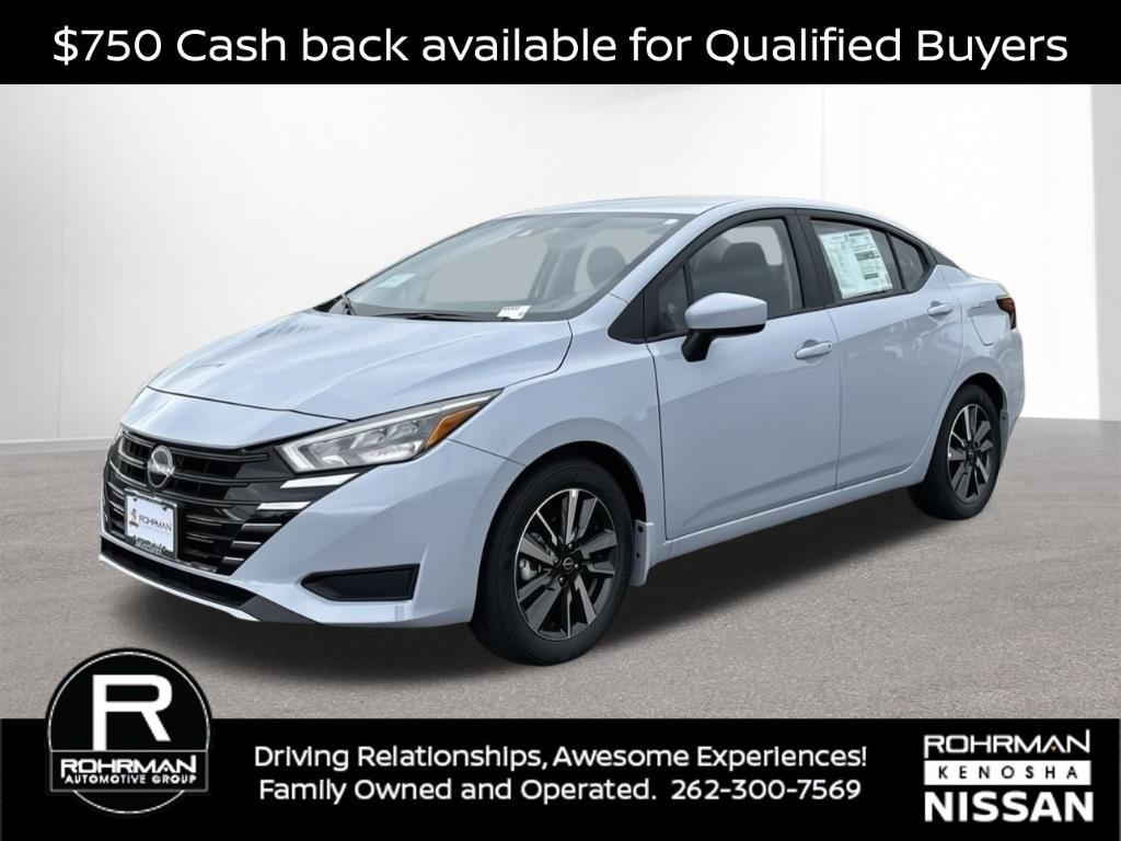 new 2025 Nissan Versa car, priced at $17,300