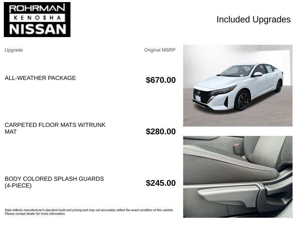 new 2025 Nissan Sentra car, priced at $19,485