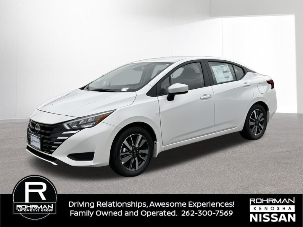 new 2025 Nissan Versa car, priced at $20,991