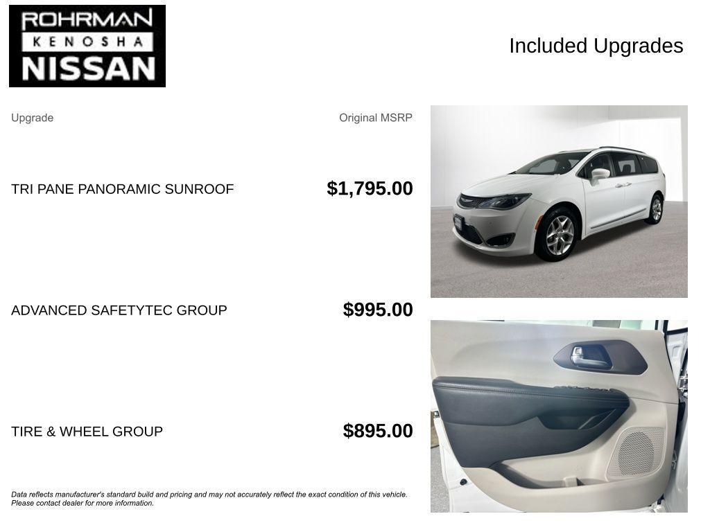 used 2019 Chrysler Pacifica car, priced at $17,323