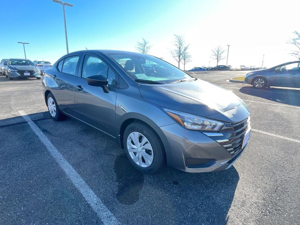 new 2025 Nissan Versa car, priced at $20,414