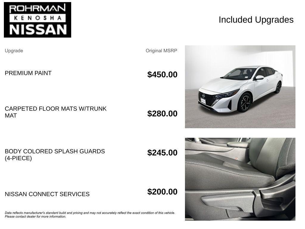 new 2025 Nissan Sentra car, priced at $21,978