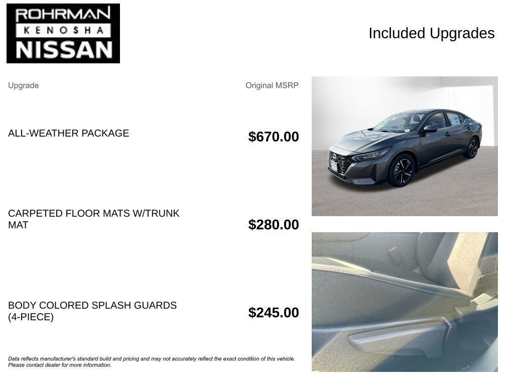 new 2025 Nissan Sentra car, priced at $19,435
