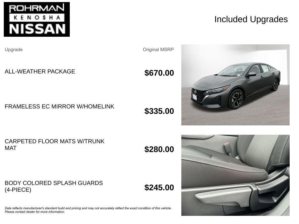 new 2025 Nissan Sentra car, priced at $19,770