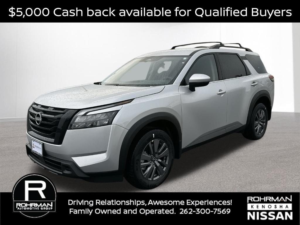 new 2025 Nissan Pathfinder car, priced at $32,775