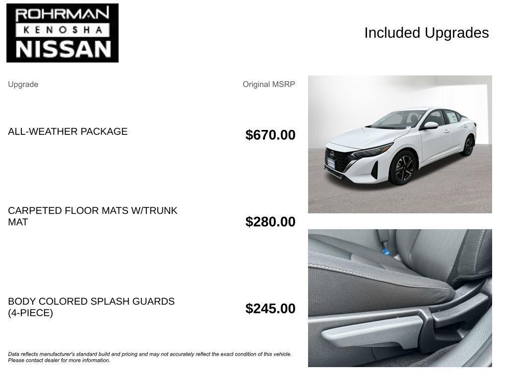 new 2025 Nissan Sentra car, priced at $19,485