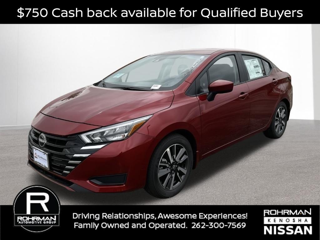 new 2025 Nissan Versa car, priced at $17,300