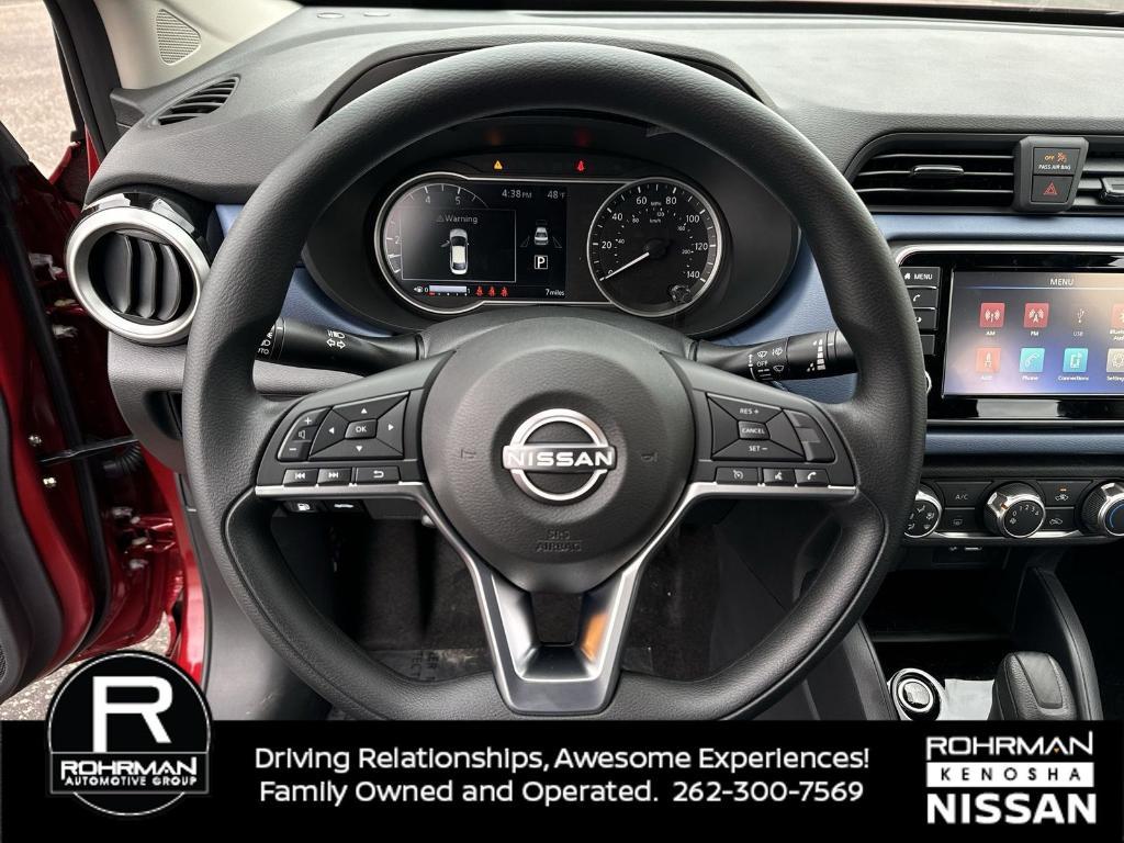 new 2025 Nissan Versa car, priced at $17,300