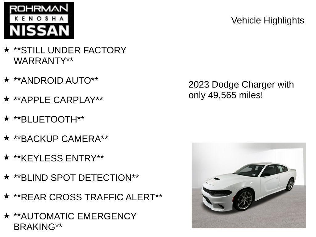 used 2023 Dodge Charger car, priced at $24,776
