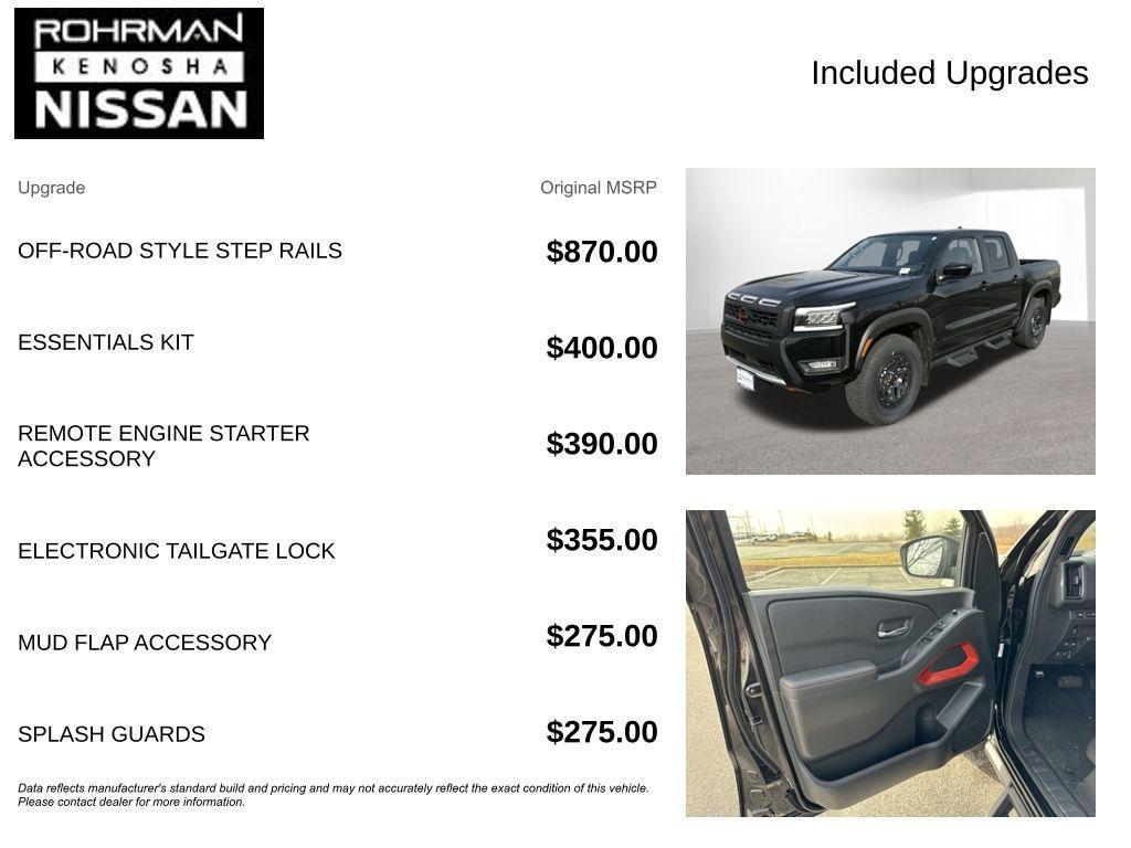 new 2025 Nissan Frontier car, priced at $45,935