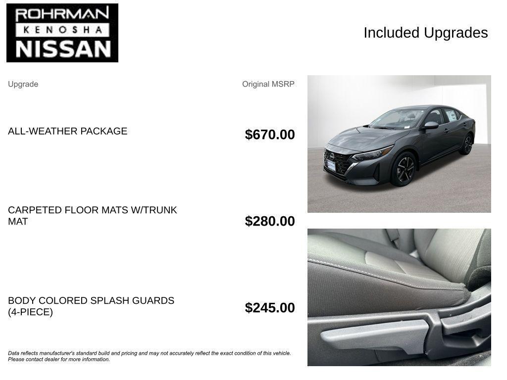 new 2025 Nissan Sentra car, priced at $19,485